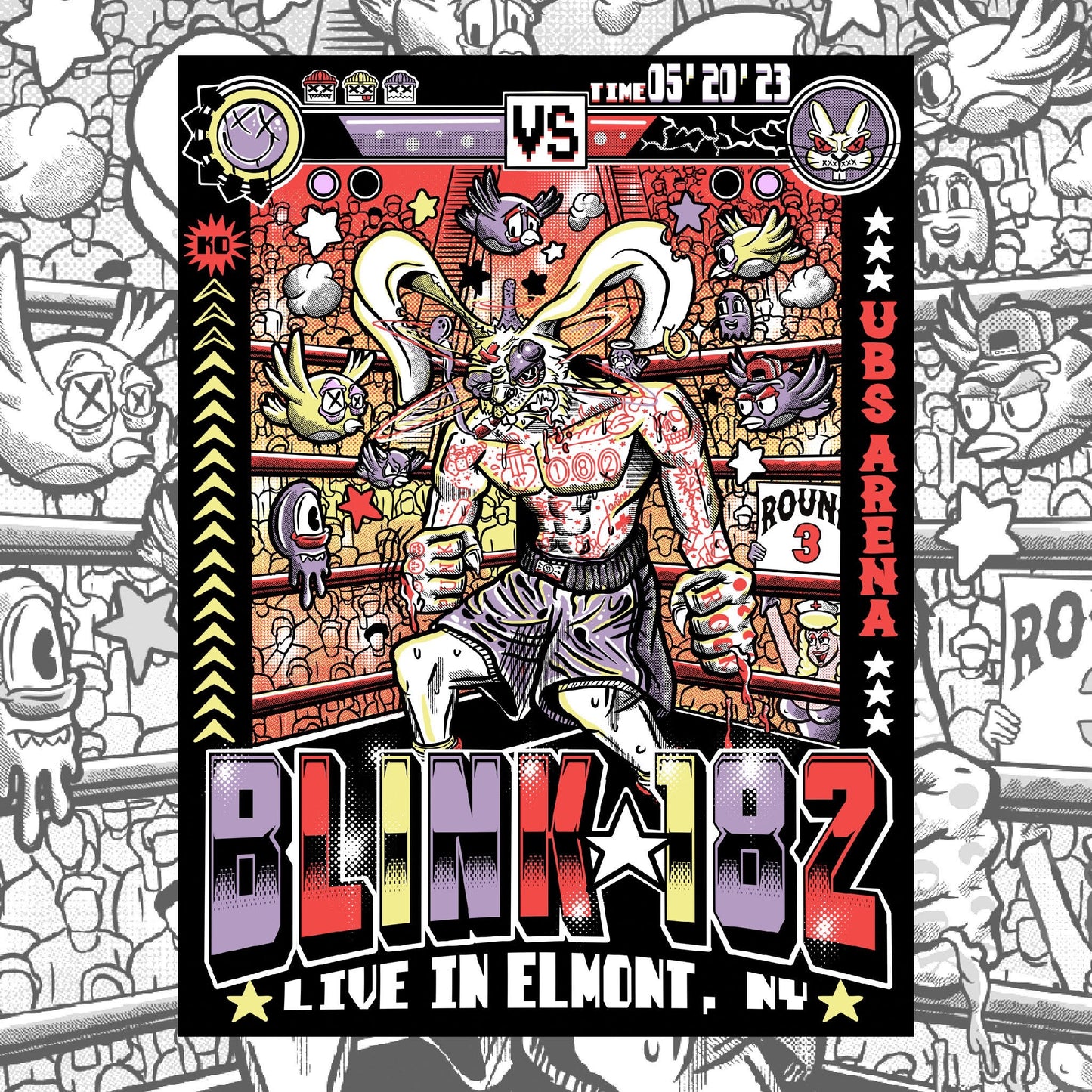 Blink-182 Elmont 2023 Artist Edition
