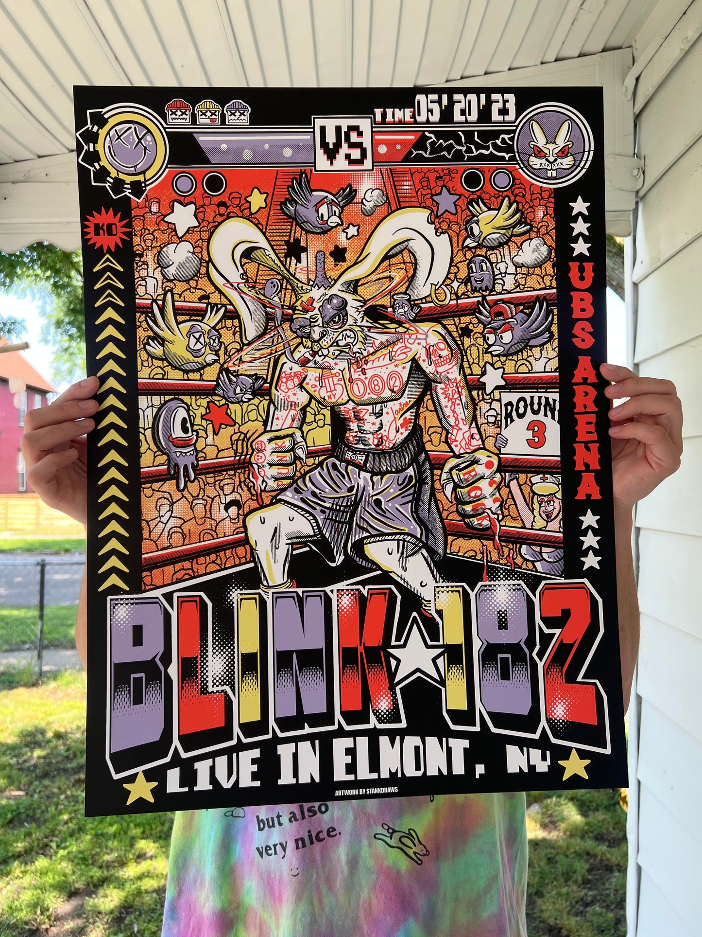 Blink-182 Elmont 2023 Artist Edition