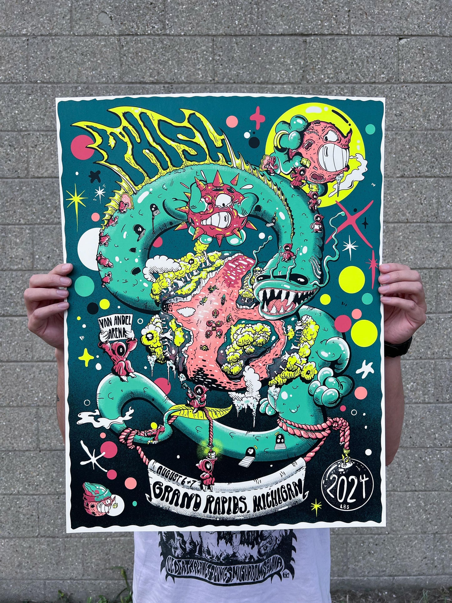 Phish Grand Rapids, MI 2024 Regular Poster