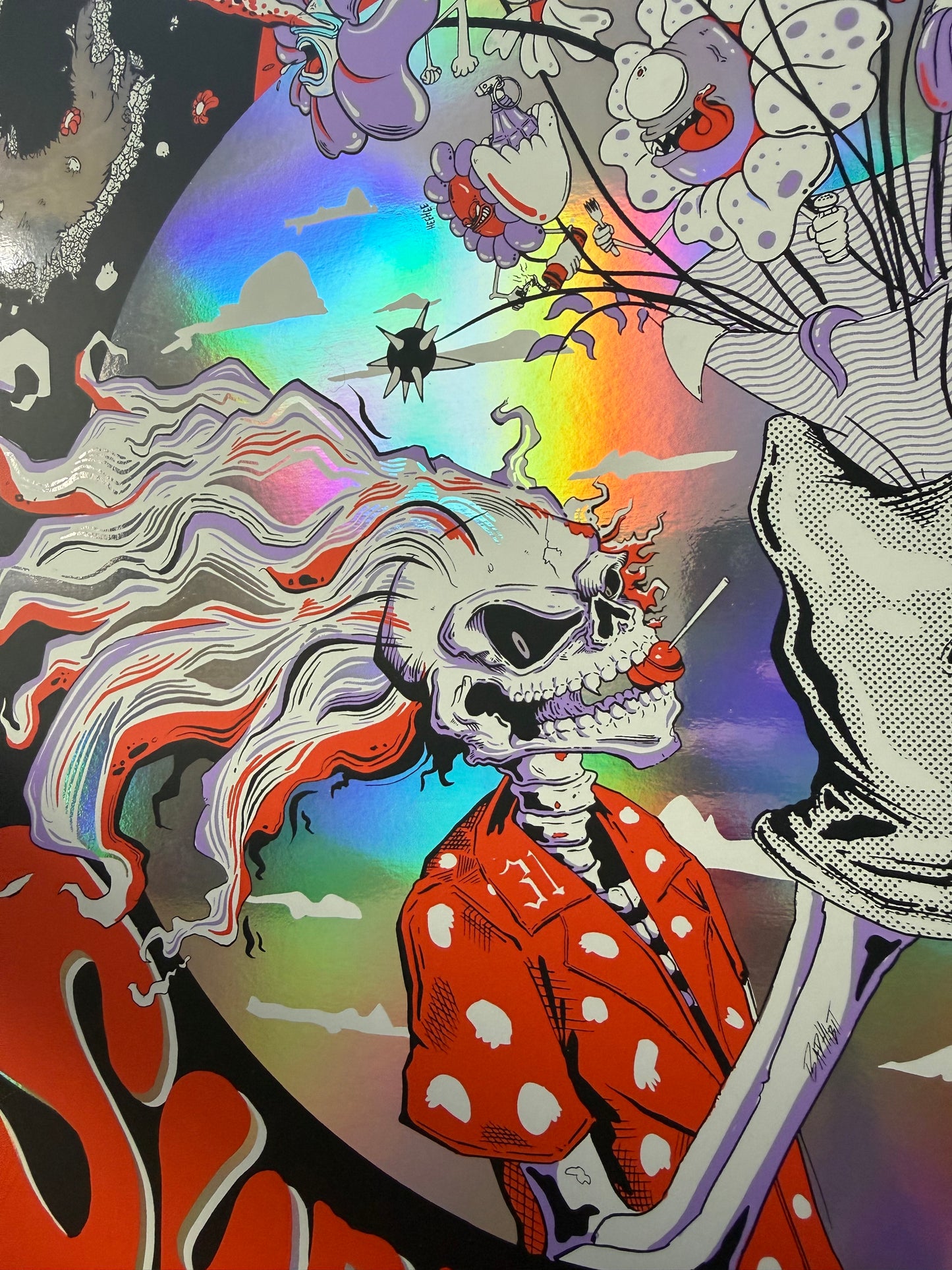 The Offspring - Sioux City, IA - Rainbow Foil